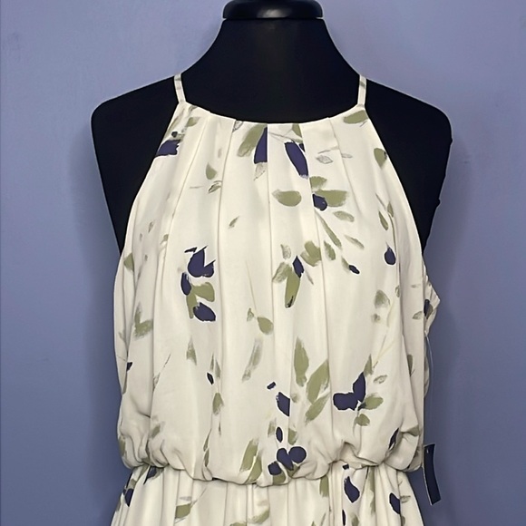 Nine West NWT Halter Sleeveless Midi Dress Size 10 - Picture 2 of 11